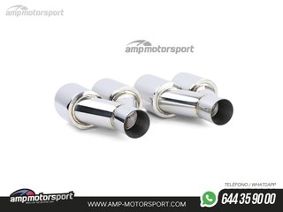DIFUSOR TRASERO BMW SERIE 5 F10 / F11 LOOK M-PERFORMANCE COLAS DOBLES