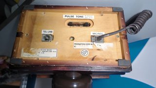Teléfono Antiguo Colombo Vintage Dorado