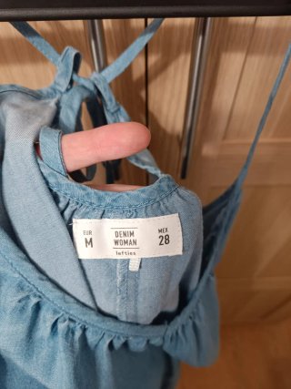 Vestido de verano azul