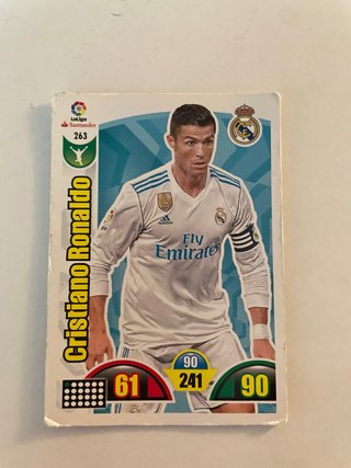 Cromo Cristiano Ronaldo La Liga Santander 263
