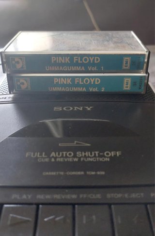 Pink Floyd Ummagumma vol. 1 & vol. 2 Musicassette