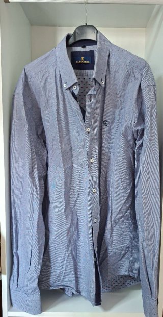 Camisa EL ROCIERO azul