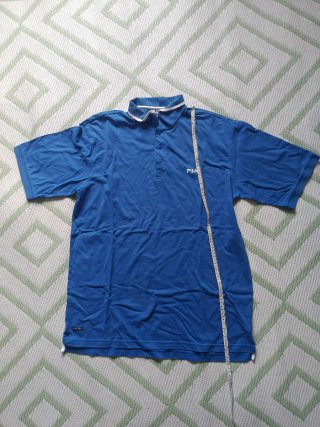 Fila Blue Polo Shirt - Size L