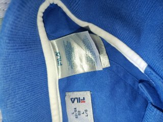 Fila Blue Polo Shirt - Size L