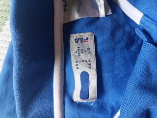 Fila Blue Polo Shirt - Size L