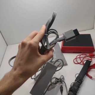 Nintendo Wii Mini Rossa con controller