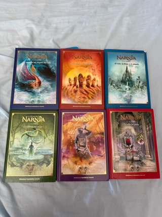 Las Crónicas de Narnia lote 6 libros tapa dura C.S