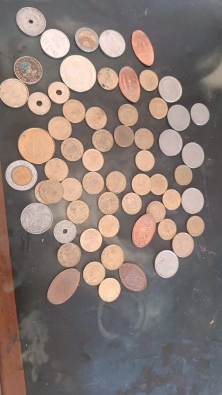 Lote de Monedas Antiguas Variadas