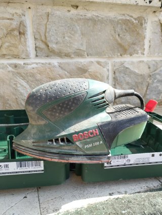 Lijadora Bosch PSM 100 A con maletín