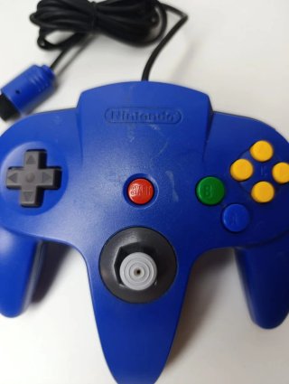 Mando Nintendo 64 Azul Original