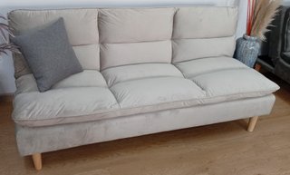 Sofá Cama Confort, ·Gris Claro·. Cómodo. ¡·Oferta!