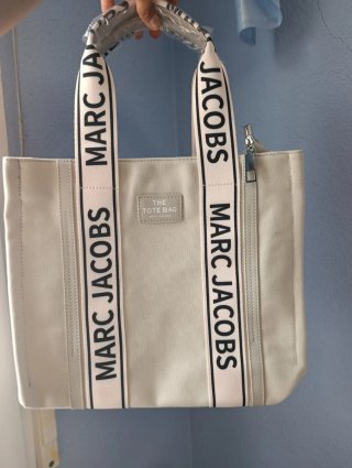 Bolso Gris Blanco