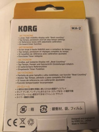 Korg MA-2 Metrónomo Digital