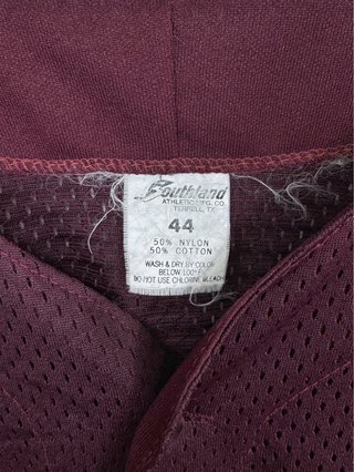 Camisa Baseball Vintage USA Oversize Y2K Granate