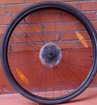 Rueda TRASERAde bicicleta 700 29 DISCO
