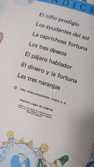 4 libros infantiles vintage 1979 - 1987