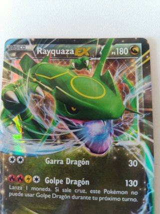 Pokémon Rayquaza EX 60/108 Roaring Skies Español