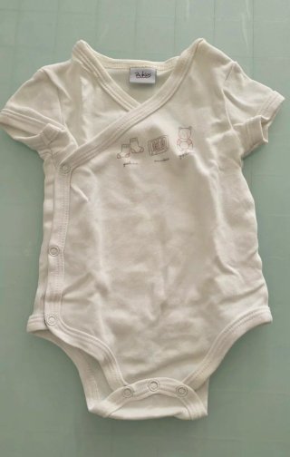 Body neonata cotone misto
