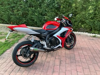 Suzuki GSX-R 600 K6-K7 Roja/Blanca