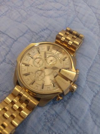 Reloj Diesel Cronógrafo Dorado