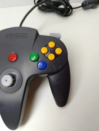 Mando Nintendo 64 Negro Original