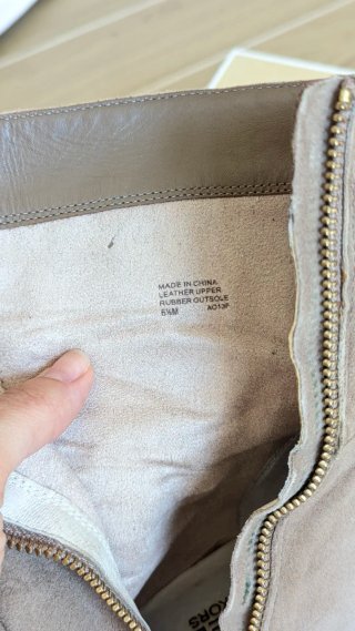 Stivaletti Michael Kors Beige Camoscio