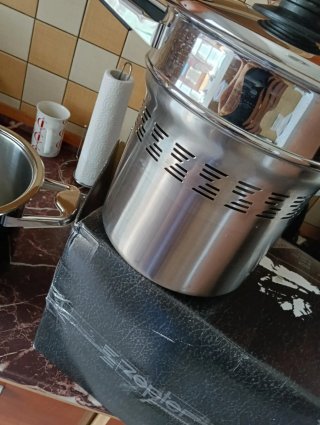 Olla Zepter Metal Plateada