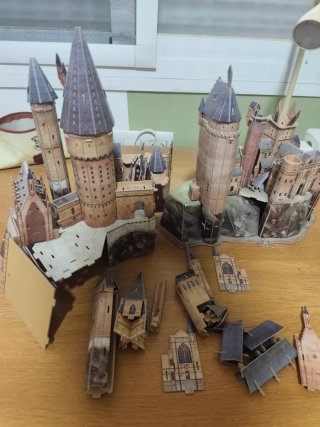 Puzzle 3D Castillo Hogwarts Harry Potter