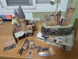 Puzzle 3D Castillo Hogwarts Harry Potter
