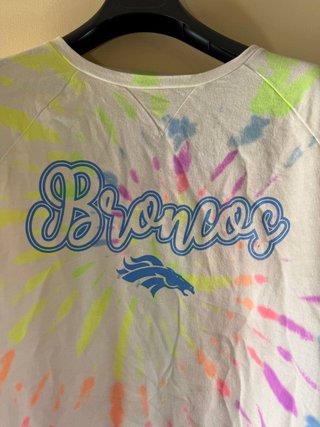 Maglia Felpa Tie-Dye Donna Denver Broncos NFL