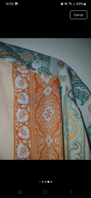 Kimono estampado talla s a xl amplio