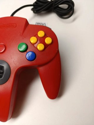 Mando Nintendo 64 Rojo Original