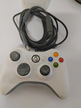 Xbox 360 Fat Bianca + Controller + Giochi