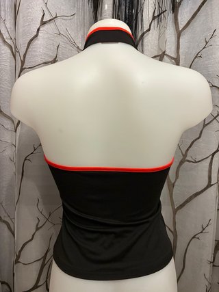Top estilo japonés con dragón talla S