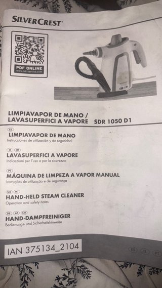 Limpiador a vapor SilverCrest