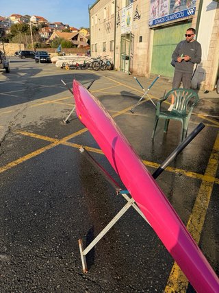 Nelo 7 kayak de competición