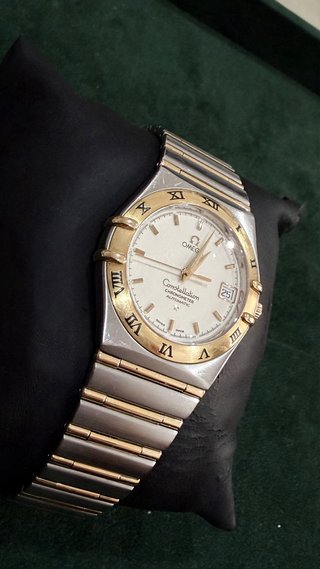 Omega Constellation Automático Oro/Acero 36mm