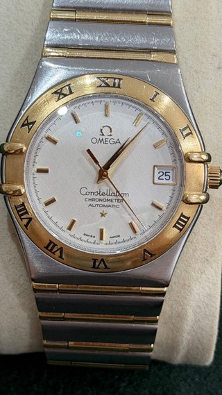 Omega Constellation Automático Oro/Acero 36mm