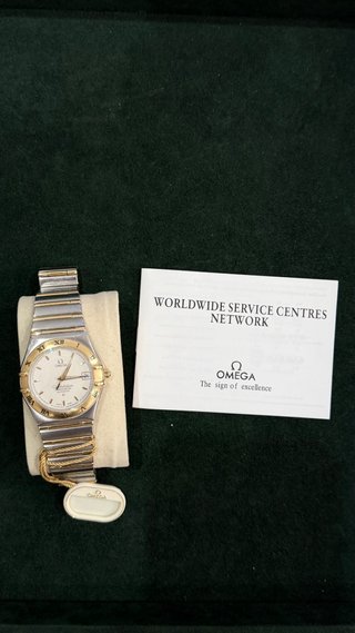 Omega Constellation Automático Oro/Acero 36mm