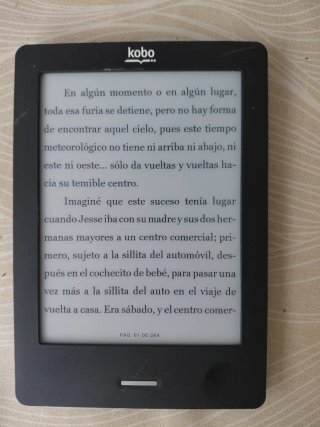 Lector Kobo Touch 6 Negro