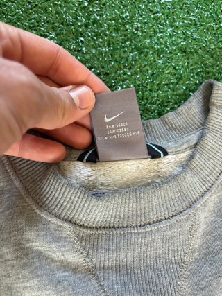 Felpa Nike Grigia con Logo