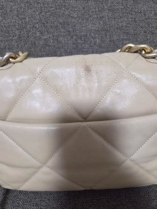 Borsa Chanel Beige Oro