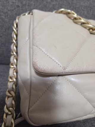Borsa Chanel Beige Oro