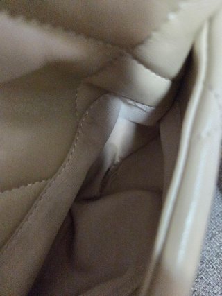 Borsa Chanel Beige Oro