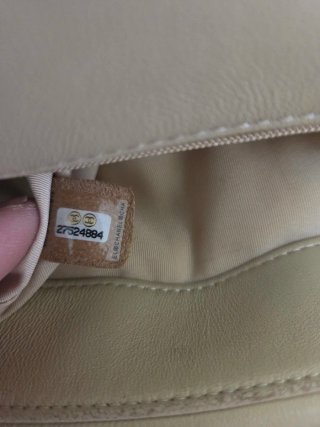 Borsa Chanel Beige Oro