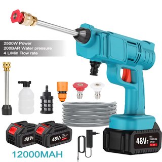 Hidrolimpiadora 21V 200BAR con 2 baterias