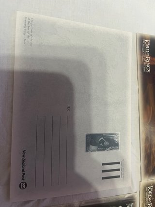 6 Tarjetas Máximas Sellos El Señor de los Anillos