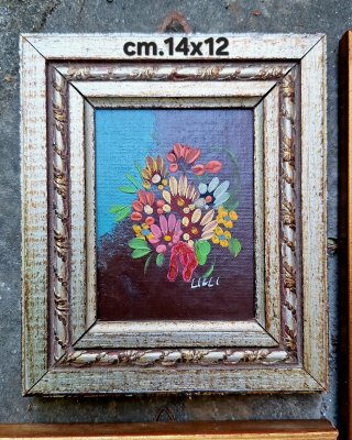 Z238   Set 4 quadri a olio