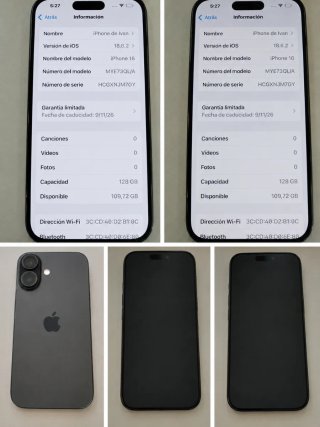 iPhone 16 128GB Apple