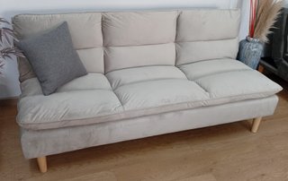Sofá Cama Confort, ·Gris Claro·. Cómodo. ¡·Oferta!